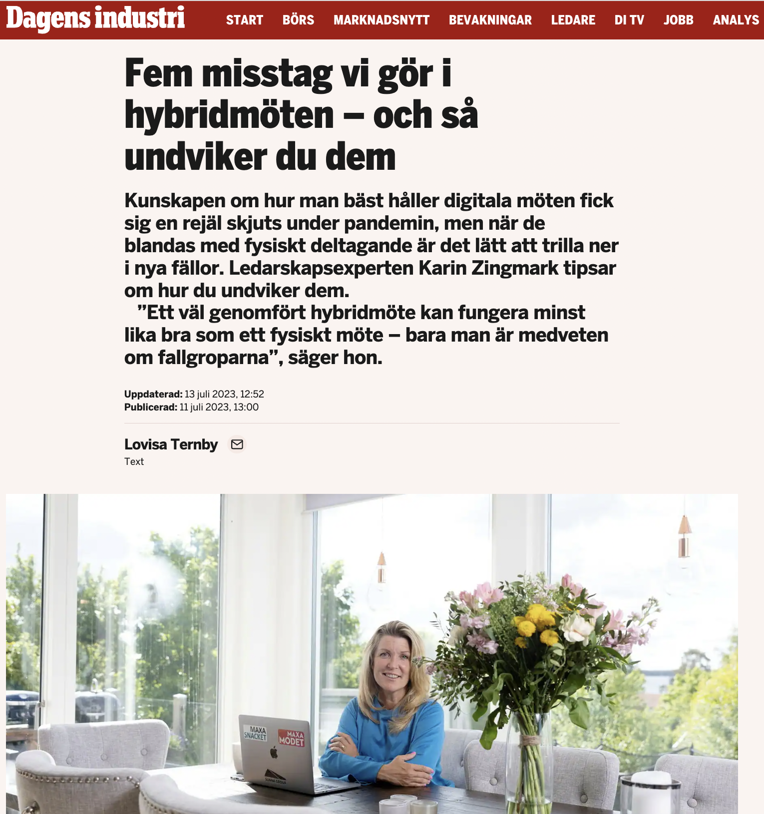 Läs mer om artikeln Fem misstag vi gör i hybridmöten – och så undviker du dem